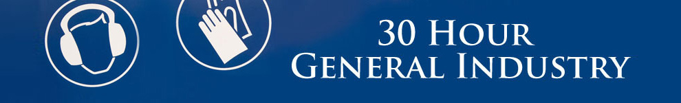 American Safety Council Online OSHA Training 30Hour General